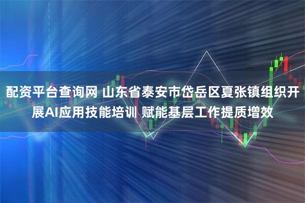 配资平台查询网 山东省泰安市岱岳区夏张镇组织开展AI应用技能培训 赋能基层工作提质增效